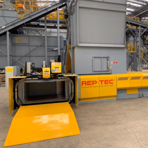 REP-TEC SAMSON TWIN RAM BALER